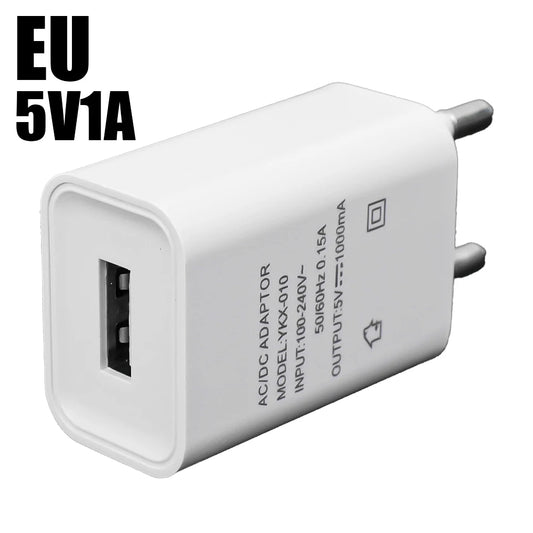 USB Charger 5V 2A Power Adapter Travel Universal Mobile Phone Charger for Iphone Samsung Xiaomi Redmi LG EU/US Wall Charge Plug