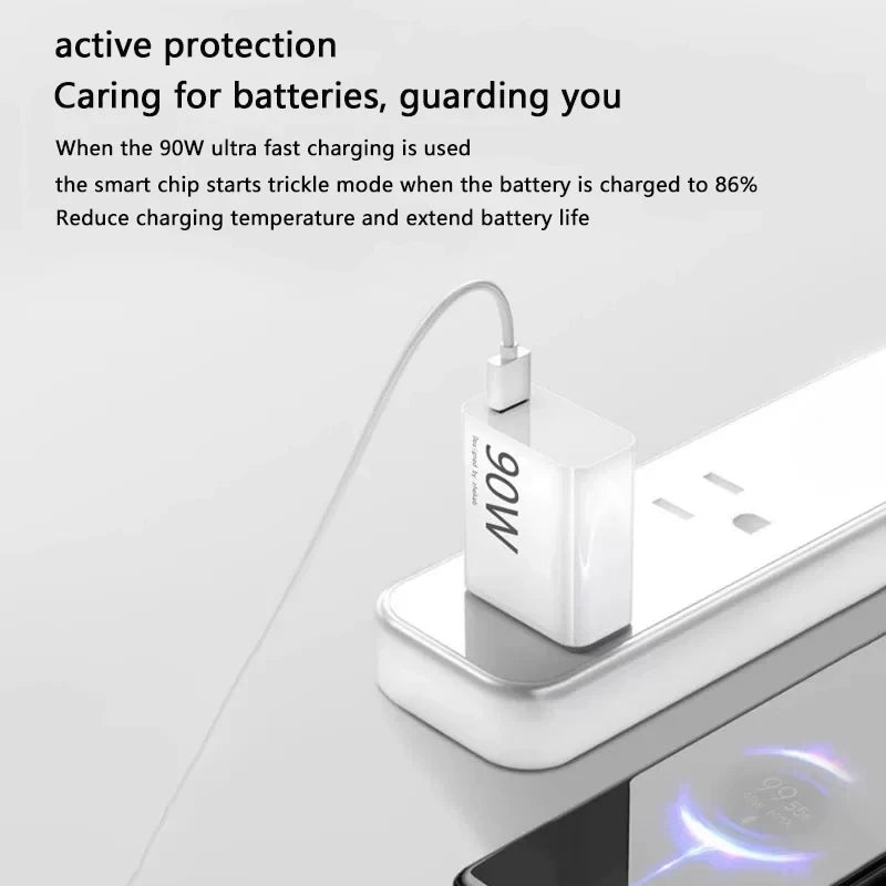 90W Original Charger Turbo Charge Cargador Adapter for Xiaomi 15 Ultra 15 14 Poco X7 Pro F7 Pro F7 F6 Redmi Note 14 Pro+ Pad