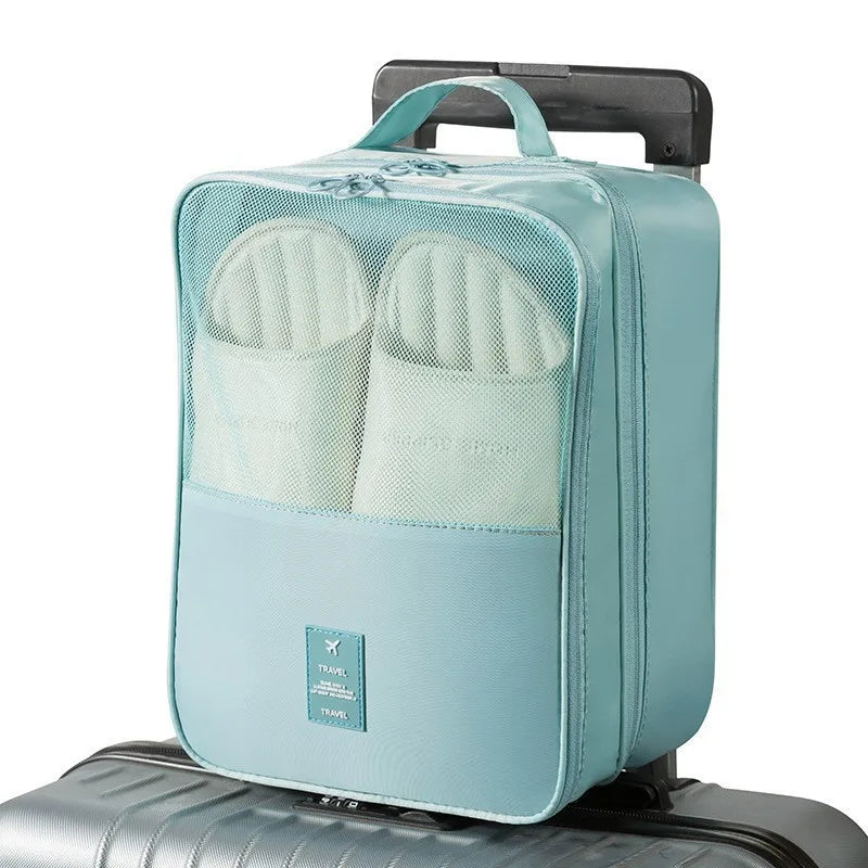 Luggage Shoe Organizer Bag Travel Portable Dustproof Storage for Shoes Bags Clothes Packing Set for Suitcase